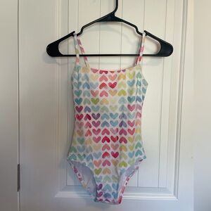 Chameleon Activewear Rainbow Hearts Leotard